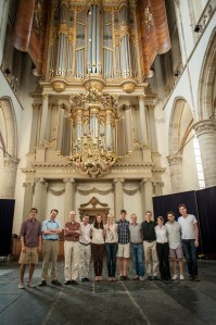 The group with the Schnitger Organ.