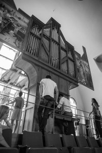 The reproduced medieval organ 