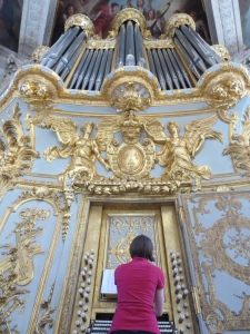 If I never become famous, at least I can say I've played the organ at Versailles.